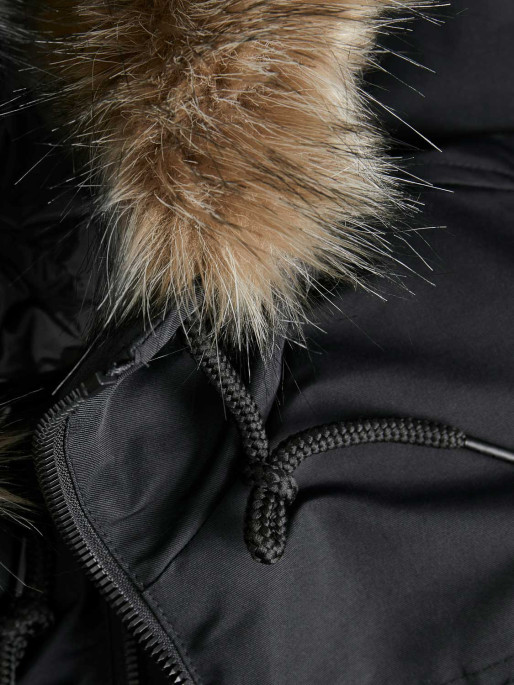 JACK & JONES Geaca Jjeconstruct Faux Fur Sn