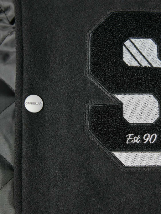 JACK & JONES Jacket JORCARTER VARSITY WOOL BLEND BOMBER