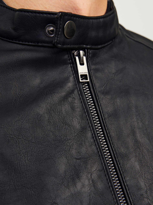 JACK & JONES Μπουφάν JJEDYLAN CLEAN PU JACKET NOOS