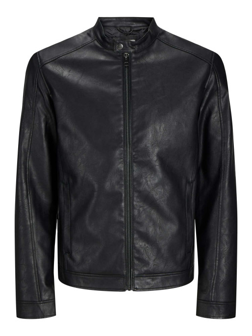 JACK & JONES Μπουφάν JJEDYLAN CLEAN PU JACKET NOOS