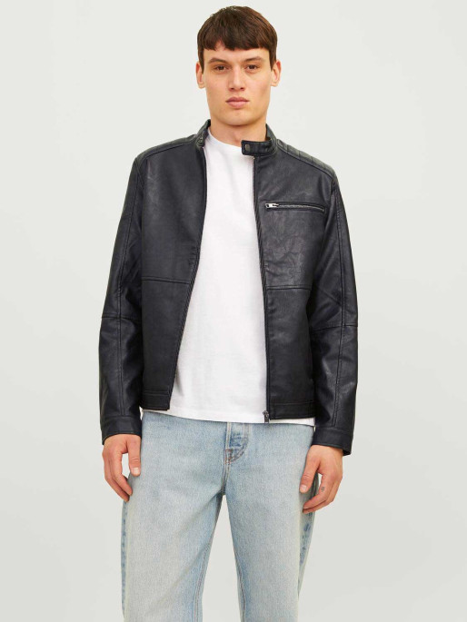【日本産】 JACK & JONES JJEDYLAN PU BIKER JACKET NOOS 香水(男性用)