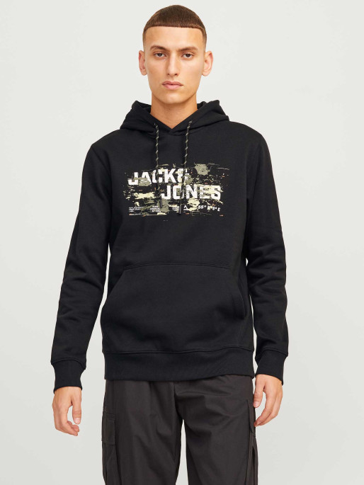 JACK & JONES JCOOUTDOOR LOGO SWEAT HOOD SN Hoodie