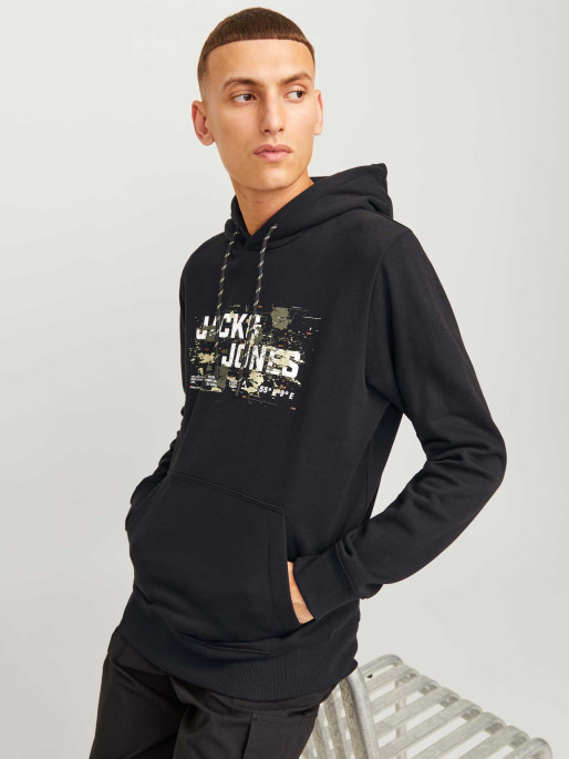 JACK & JONES JCOOUTDOOR LOGO SWEAT HOOD SN Hoodie