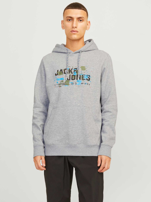 JACK & JONES JCOOUTDOOR LOGO SWEAT HOOD SN Hoodie