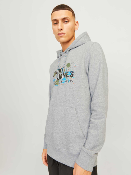 JACK & JONES JCOOUTDOOR LOGO SWEAT HOOD SN Hoodie