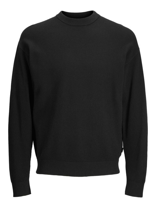 JACK & JONES Πουλόβερ Sweater Crew Neck Front Textured