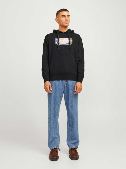 JACK & JONES Sweatshirt JORPORTLAND BLOCK SWEAT HOOD LN