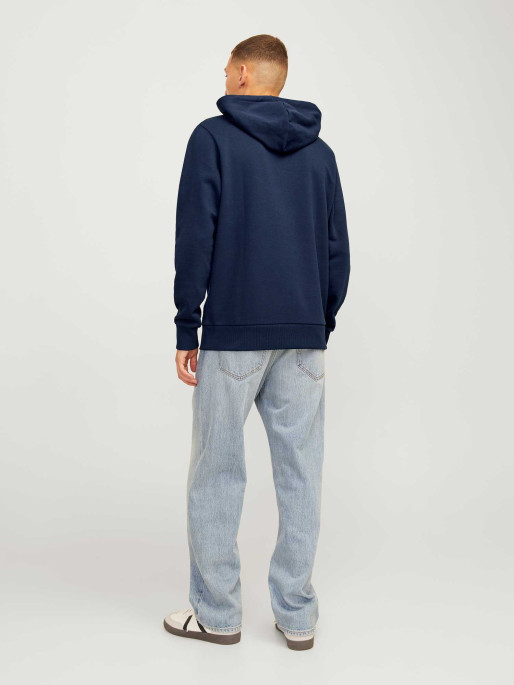 JACK & JONES JJXMAS ONE COLOR FUNNY SWEAT HOOD Hoodie