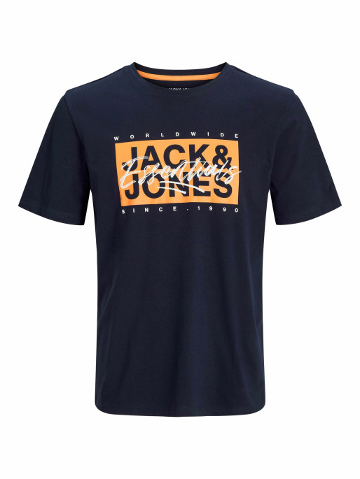 JACK & JONES Tricou Jjcolton Ss Crew Neck Ln