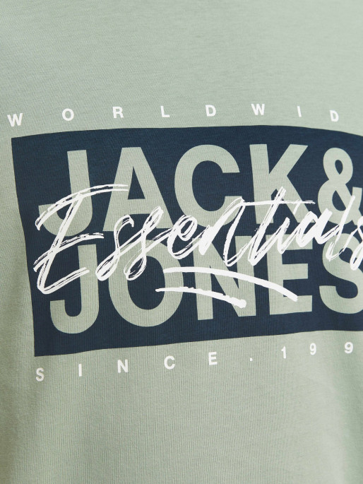 JACK & JONES Tricou Jjcolton Ss Crew Neck Ln
