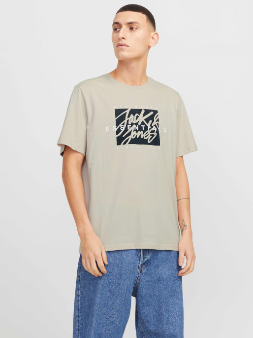 JACK & JONES Tricou Jjcolton Ss Crew Neck Ln