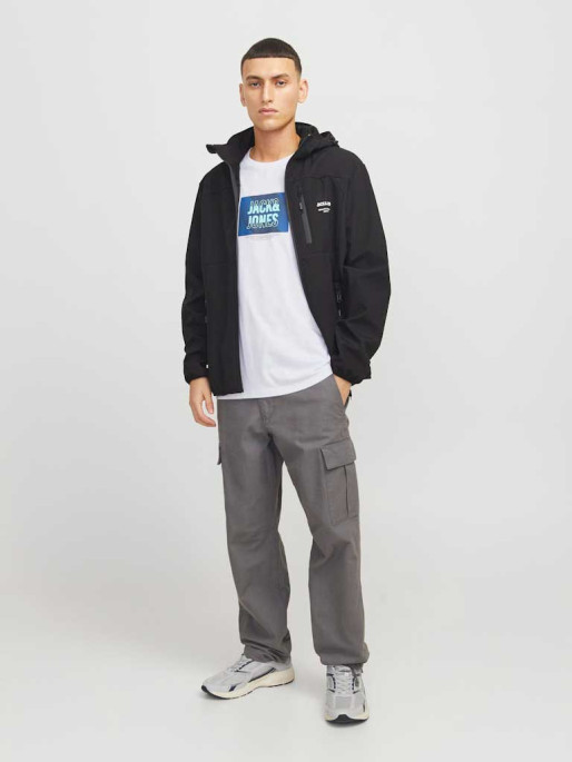JACK & JONES Tricou Jjhudson Ss Crew Neck Ln