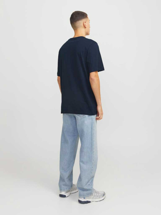 JACK & JONES Tricou Jjhudson Ss Crew Neck Ln