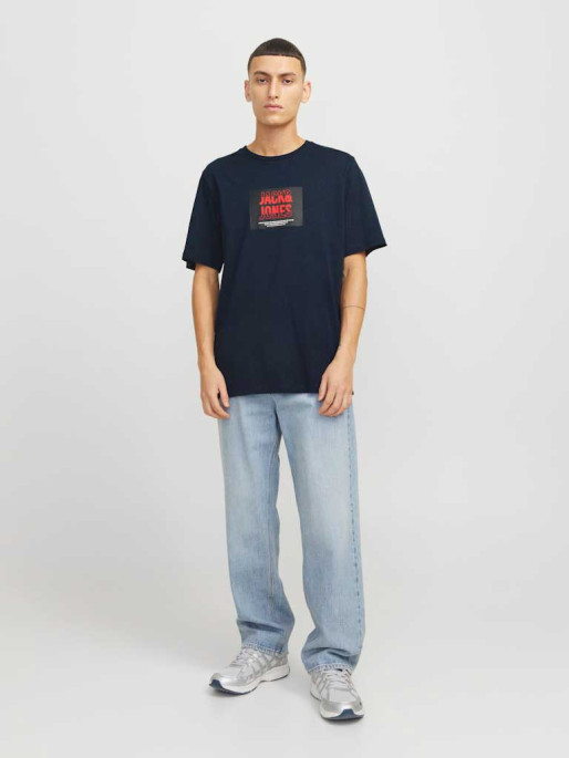 JACK & JONES Tricou Jjhudson Ss Crew Neck Ln