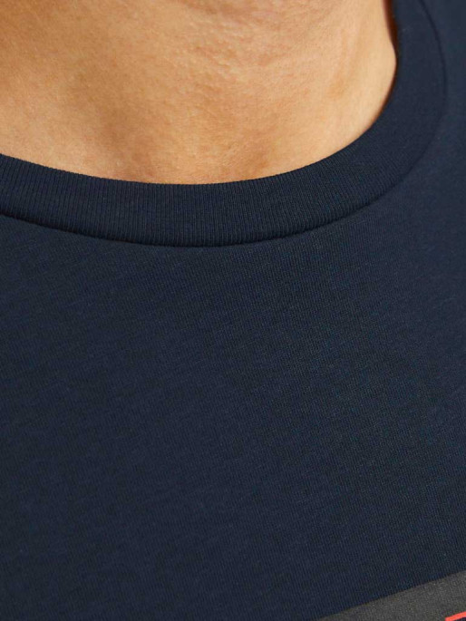 JACK & JONES Tricou Jjhudson Ss Crew Neck Ln