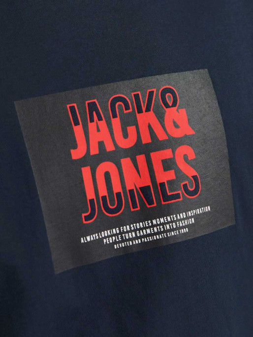 JACK & JONES Tricou Jjhudson Ss Crew Neck Ln
