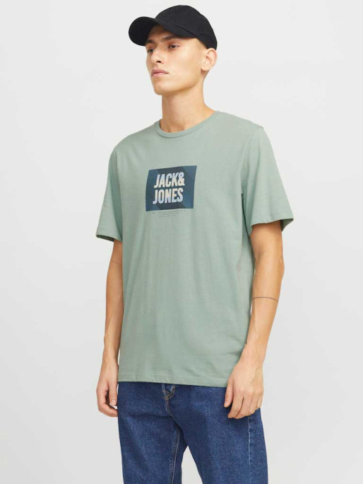 JACK & JONES Tricou Jjhudson Ss Crew Neck Ln