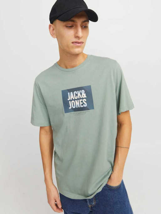 JACK & JONES Tricou Jjhudson Ss Crew Neck Ln