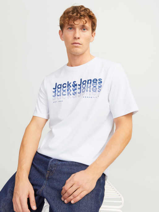 JACK & JONES Tricou Jjtex Ss Crew Neck