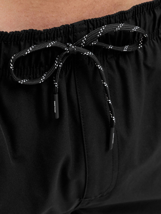 JACK & JONES Men's JPSTMAUI JJSWIM Double Logo Swim Shorts