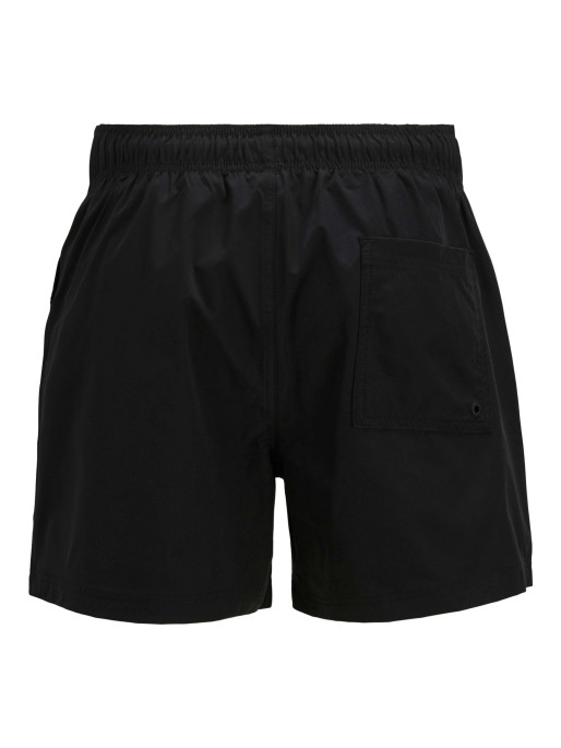 JACK & JONES Men's JPSTMAUI JJSWIM Double Logo Swim Shorts