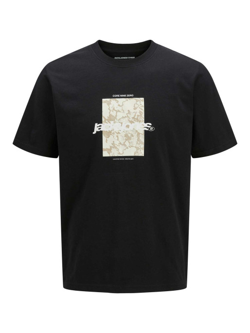 JACK & JONES Tricou Jcotarmac Camo Front Ss Crew Neck Ln