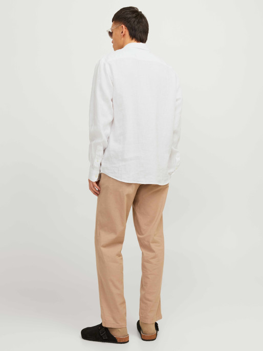 JACK & JONES Camasa Jprcclawrence Linen L/s Sn