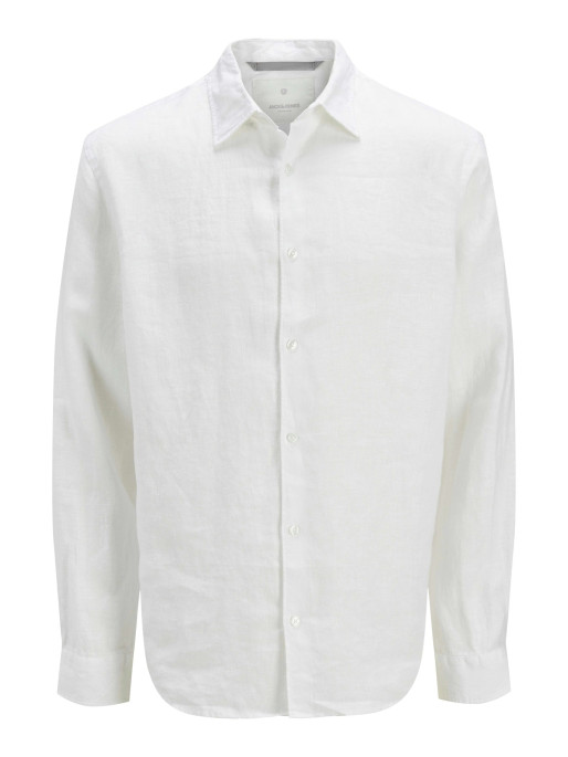 JACK & JONES Camasa Jprcclawrence Linen L/s Sn