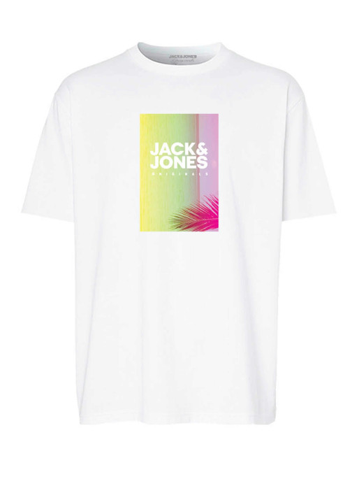 JACK & JONES Men's JORVARENNA Photo T-shirt SS Crew Neck FST