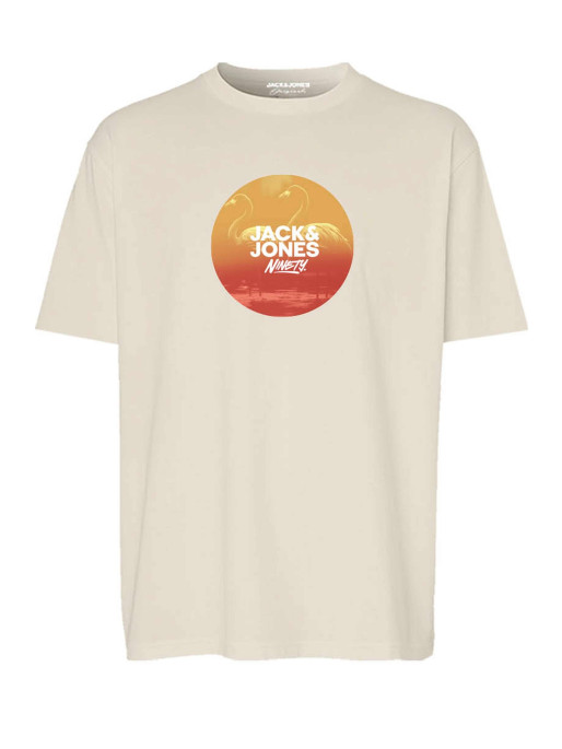 JACK & JONES Men's JORVARENNA Photo T-shirt SS Crew Neck FST