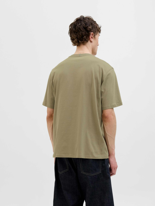 JACK & JONES Men's JORFREDERIKSBERG BOX SCRIPT TEE SS CN LN T-shirt