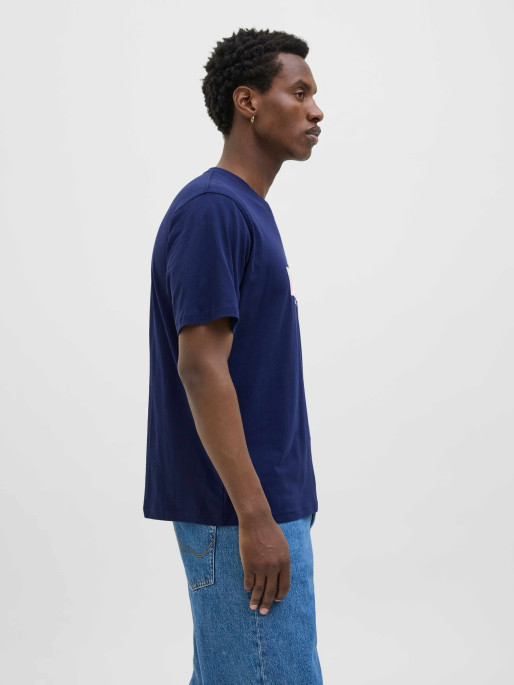 JACK & JONES Men's JORFREDERIKSBERG BOX SCRIPT TEE SS CN LN T-shirt