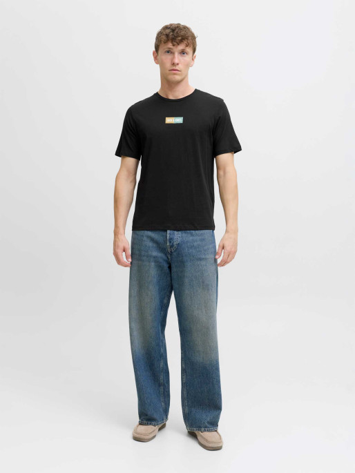 JACK & JONES Tricou Jjpan Ss Crew Neck