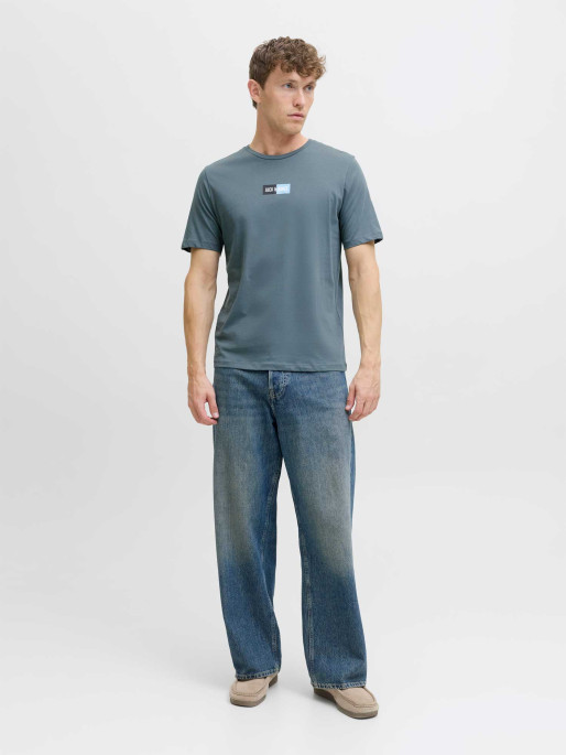 JACK & JONES Tricou Jjpan Ss Crew Neck