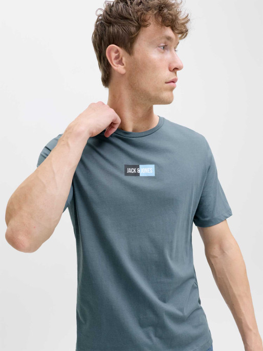 JACK & JONES Tricou Jjpan Ss Crew Neck