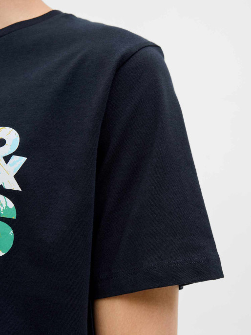 JACK & JONES Tricou Jjgeplas Ss Crew Neck Ln