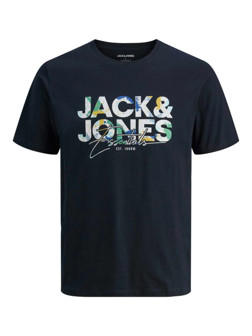 JACK & JONES Tricou Jjgeplas Ss Crew Neck Ln