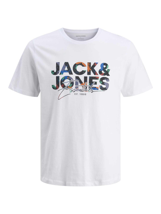 JACK & JONES Tricou Jjgeplas Ss Crew Neck Ln