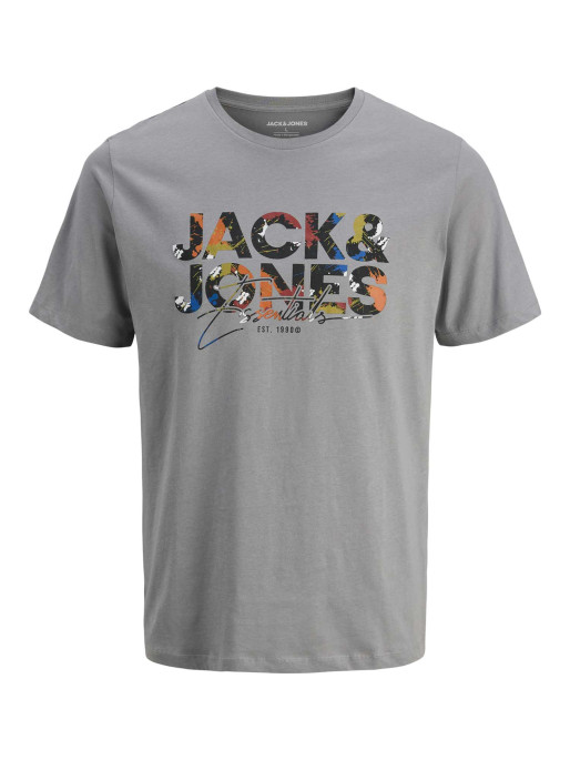 JACK & JONES Tricou Jjgeplas Ss Crew Neck Ln