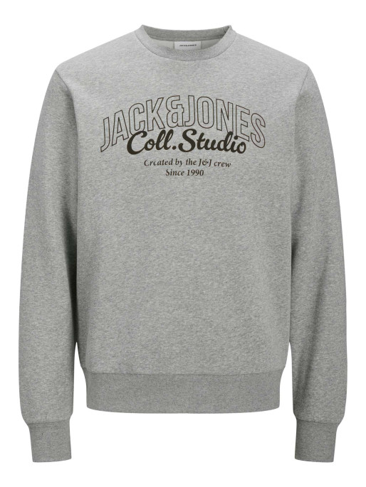 JACK & JONES Μακρυμάνικη Μπλούζα JJMAKOTO SWEAT CREW NECK