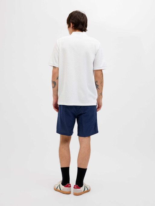 JACK & JONES Tricou Jjeaustin Zip Ss Noos