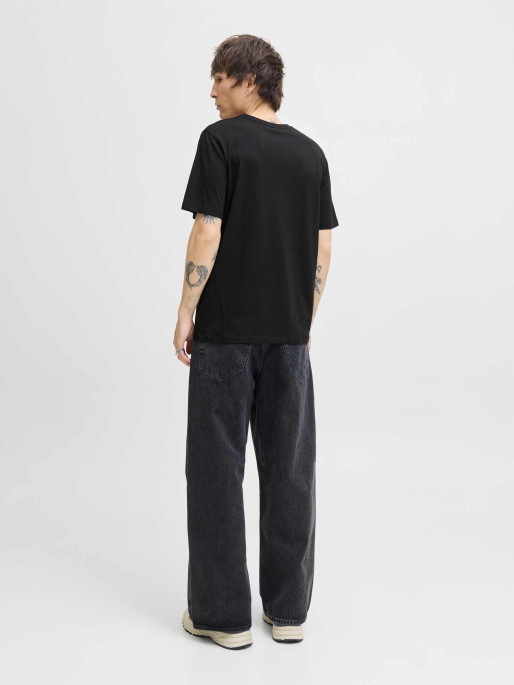 JACK & JONES JJELOGO TEE SS O-NECK 2 COL AW25 SN