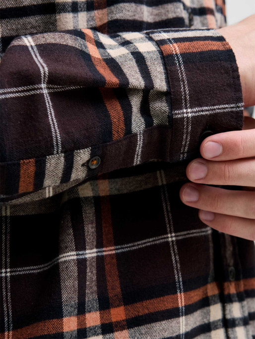 JACK & JONES Camasa Jjjames Flannel Ls