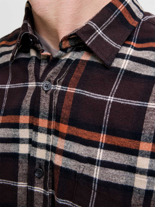 JACK & JONES Camasa Jjjames Flannel Ls