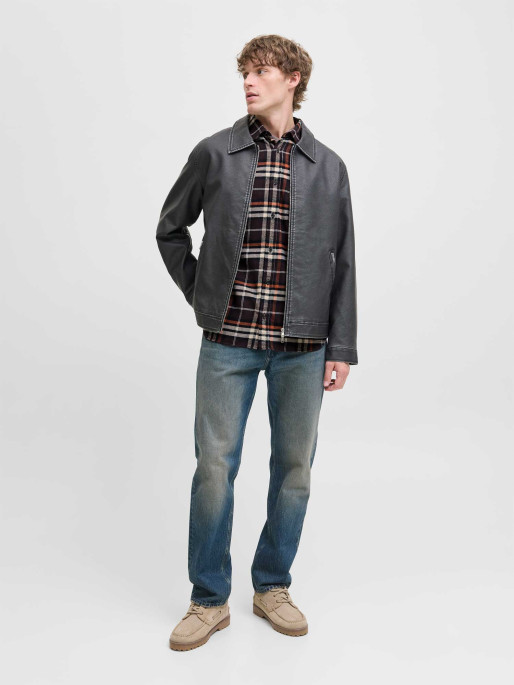 JACK & JONES Camasa Jjjames Flannel Ls