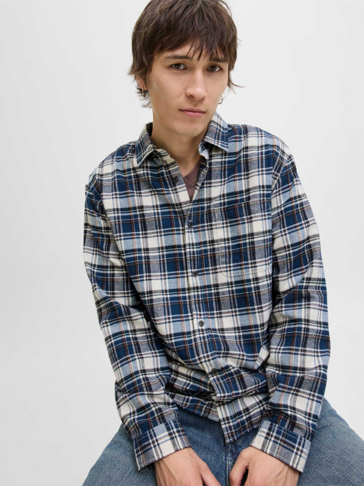 JACK & JONES Camasa Jjjames Flannel Ls