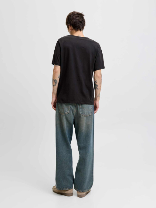 JACK & JONES JORINWOOD BLOCK BRANDING TEE SS CN