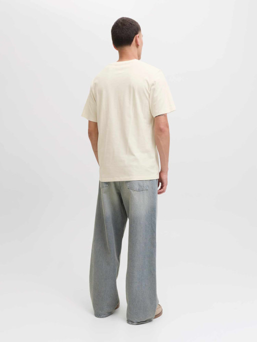 JACK & JONES JORINWOOD BLOCK BRANDING TEE SS CN