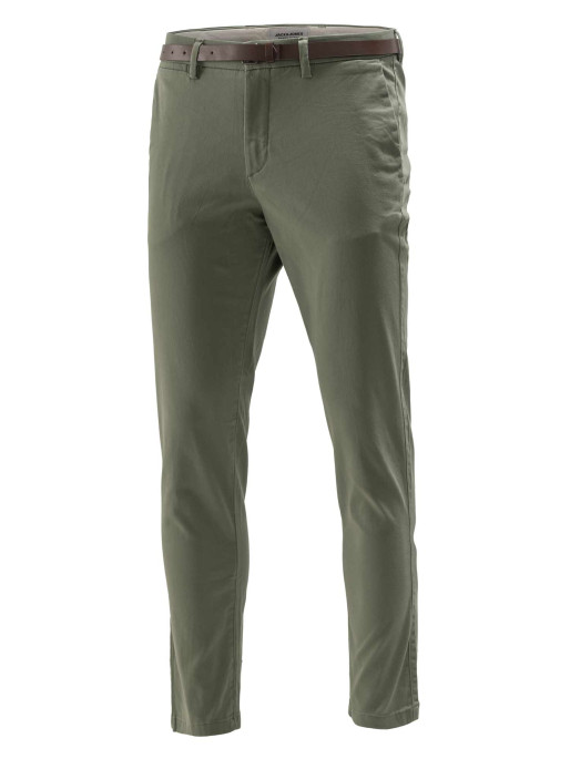 JACK & JONES Панталон JPSTMARCO ADAM BELTED CHINO