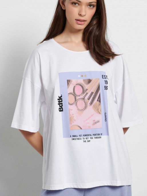 BODY TALK Κοντομάνικη Μπλούζα MAKEUP